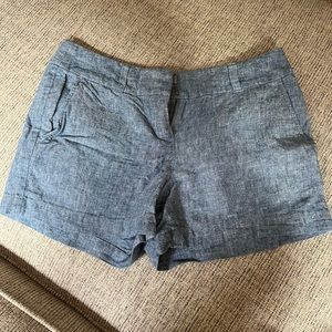 Brushed denim shorts from Loft